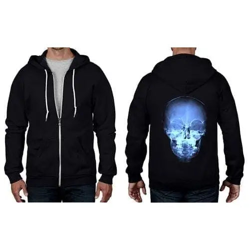 X-Ray Skull Full Zip Hoodie