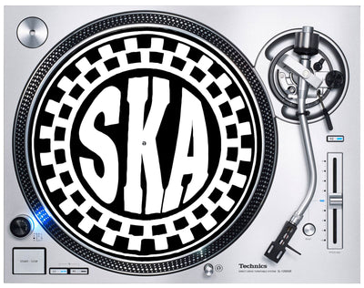 Ska Circle Logo DJ Slipmat - Mod The Specials Madness 2 Tone Rude Boy