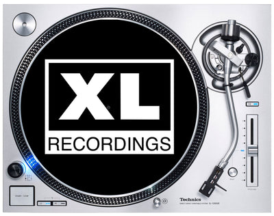 XL Recordings DJ Slipmat - House Music Rave Old Skool Technics SL2 Decks