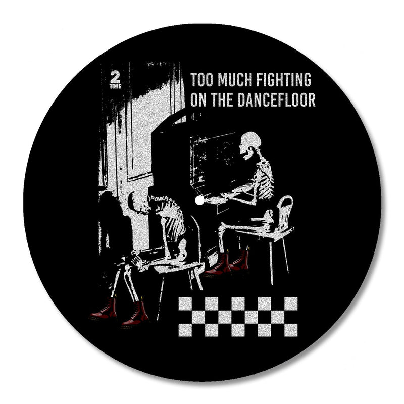 Ghost Town Too Much Fighting Ska DJ Slipmat -The Specials 2 Tone Vinyl Turntable