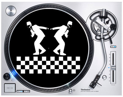 Ska Dancers DJ Slipmat - Vinyl Turntable Decks The Specials Madness 2 Tone