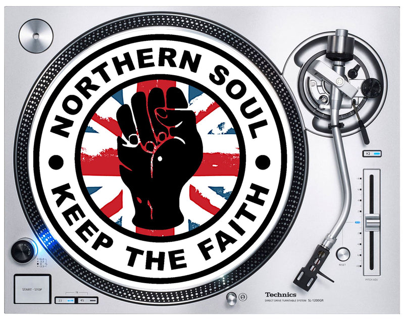 Northern Soul Keep the Faith DJ Slipmat - Technics Wigan Casino