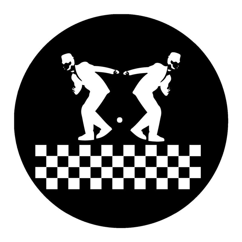 Ska Dancers DJ Slipmat - Vinyl Turntable Decks The Specials Madness 2 Tone