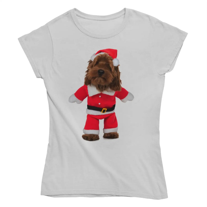 Cockapoo Santa Claus Women’s Christmas T-Shirt