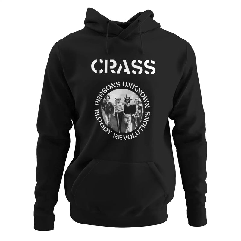 Crass Bloody Revolutions Hoodie - Hardcore Punk Anarchist