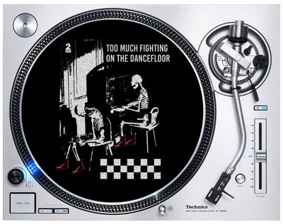 Ghost Town Too Much Fighting Ska DJ Slipmat -The Specials 2 Tone Vinyl Turntable