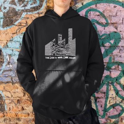 The North Will Rise Again Pullover Hoodie - Joy Division Factory Records