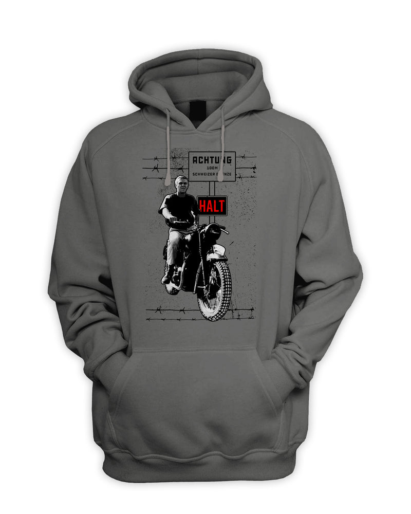 The Great Escape Achtung Pouch Pocket Hoodie