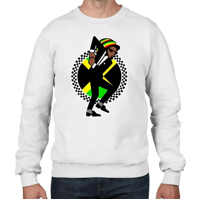 Jamaican Rasta Ska Logo Reggae Men&