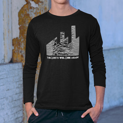 The North Will Rise Again Long Sleeve T-Shirt - Joy Division Factory Records