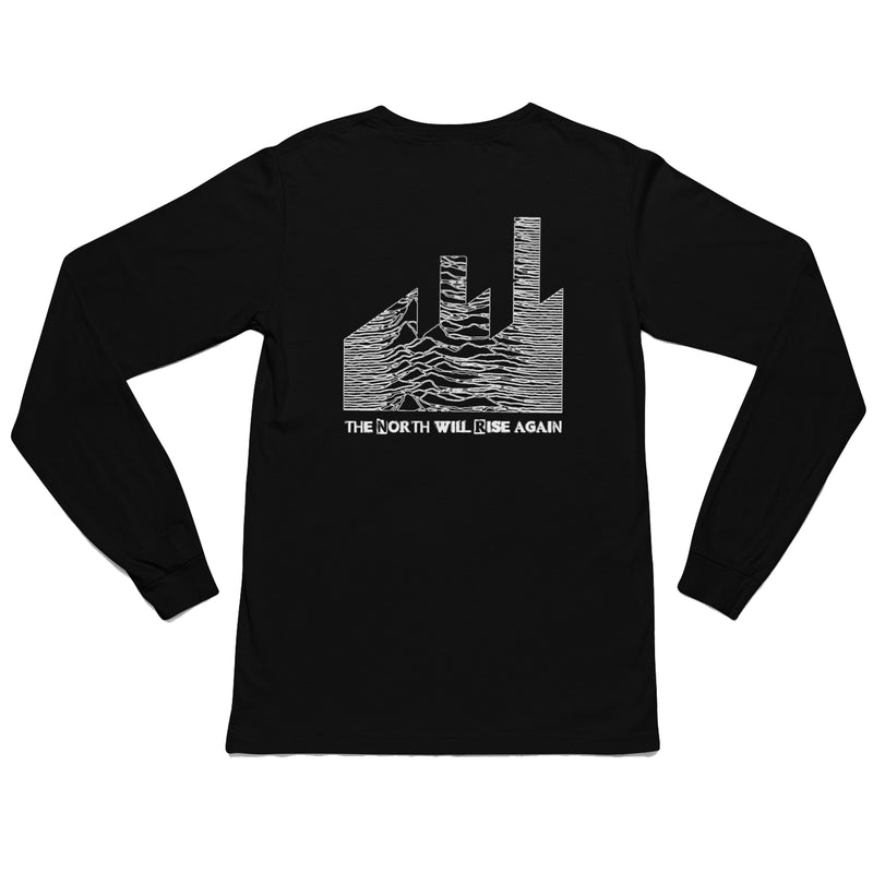 The North Will Rise Again Long Sleeve T-Shirt - Joy Division Factory Records