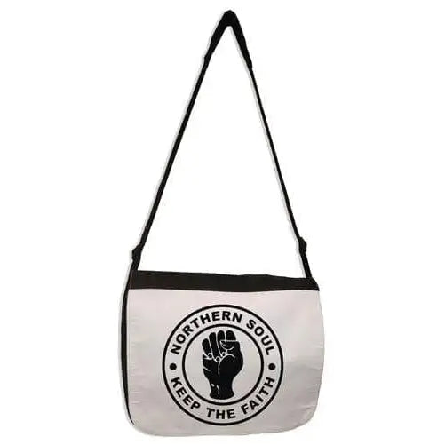 Northern Soul Keep The Faith Laptop Messenger Bag