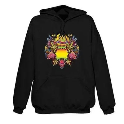 Psychedelic Cannabis Hoodie