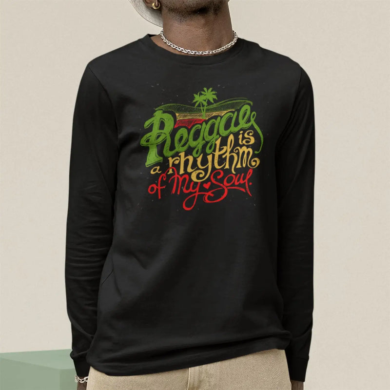 Reggae Rhythm of My Soul Long Sleeve T-Shirt - Long Sleeve