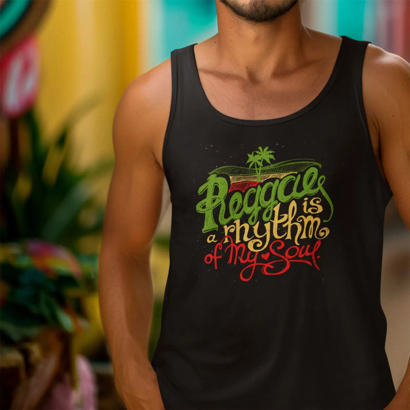 Reggae Rhythm of My Soul Men’s Vest Top - Mens Vest Top