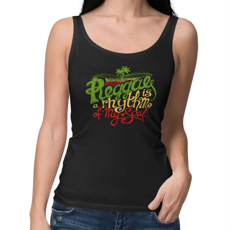 Reggae Rhythm of My Soul Women’s Vest Top - S - Womens