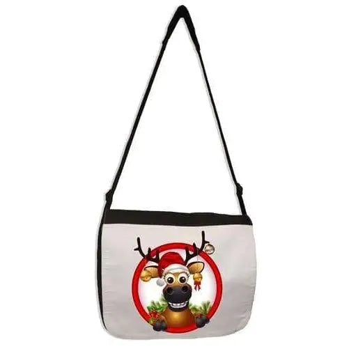 Rudolph The Red Nosed Reindeer Laptop Messenger Bag