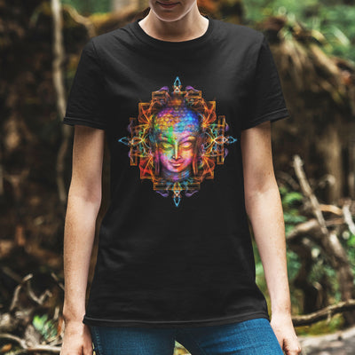 Electric Buddha Psychedelic Women's T-Shirt